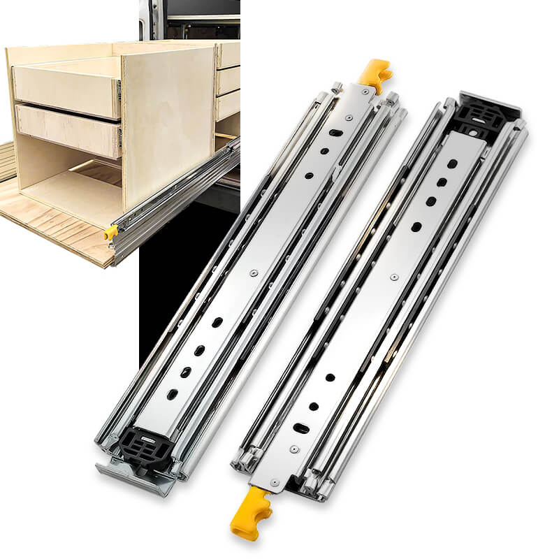 Heavy Duty Drawer Runners With Lock